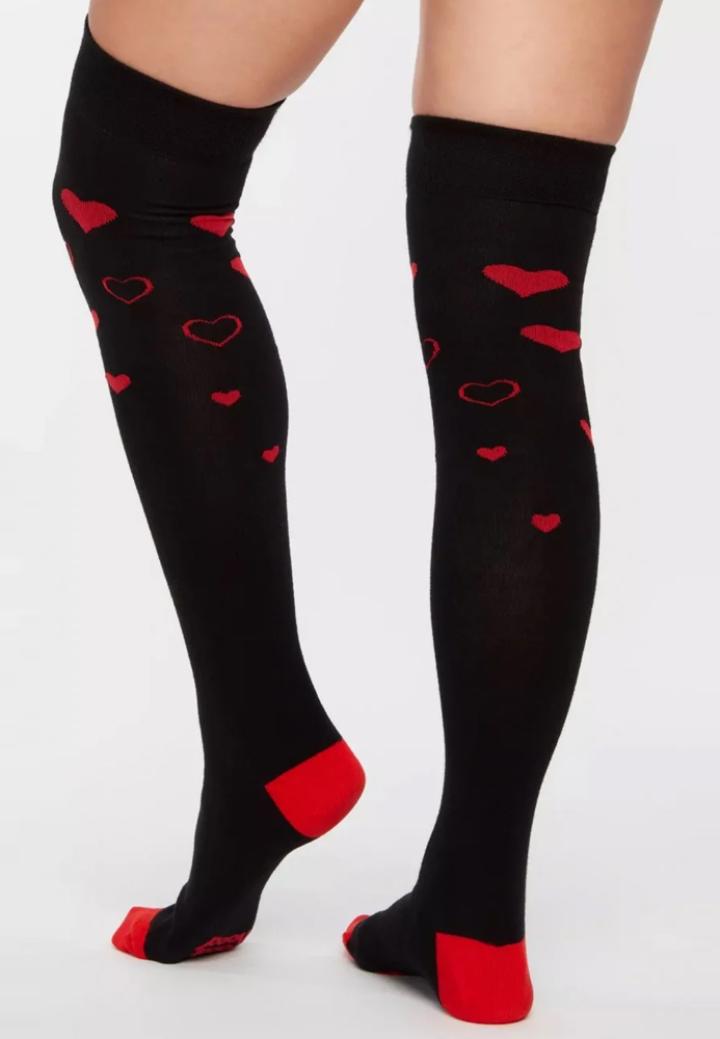 Șosete Peste Genunchi Vesele inimi