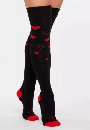 Șosete Peste Genunchi Vesele inimi