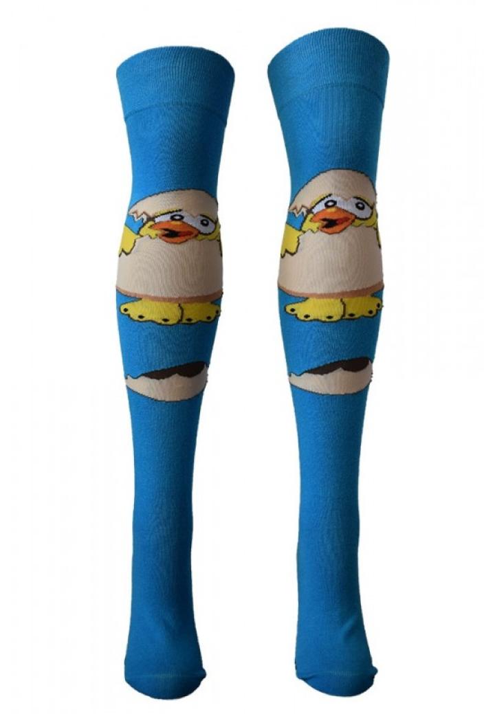 Șosete Peste Genunchi Vesele Pui