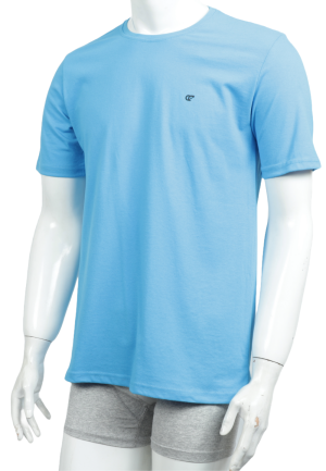 Tricou Bărbat Basic Albastru