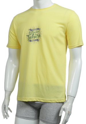 Tricou Barbat Best Way Galben