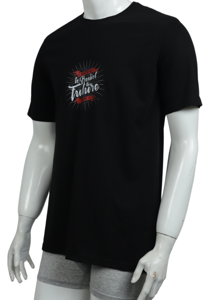 Tricou Barbat Best Way Negru