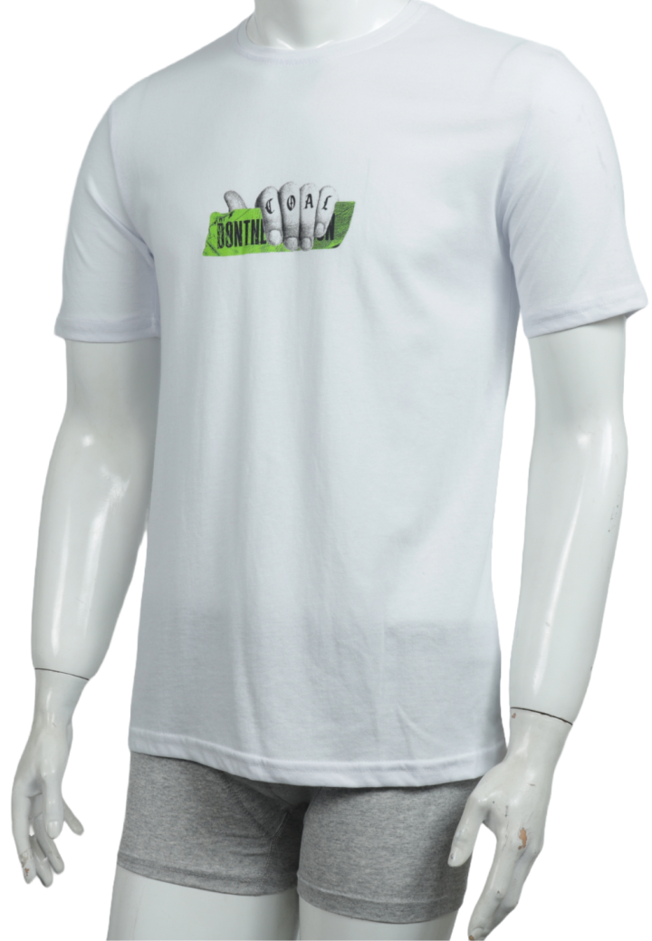 Tricou Bărbat Coal, alb