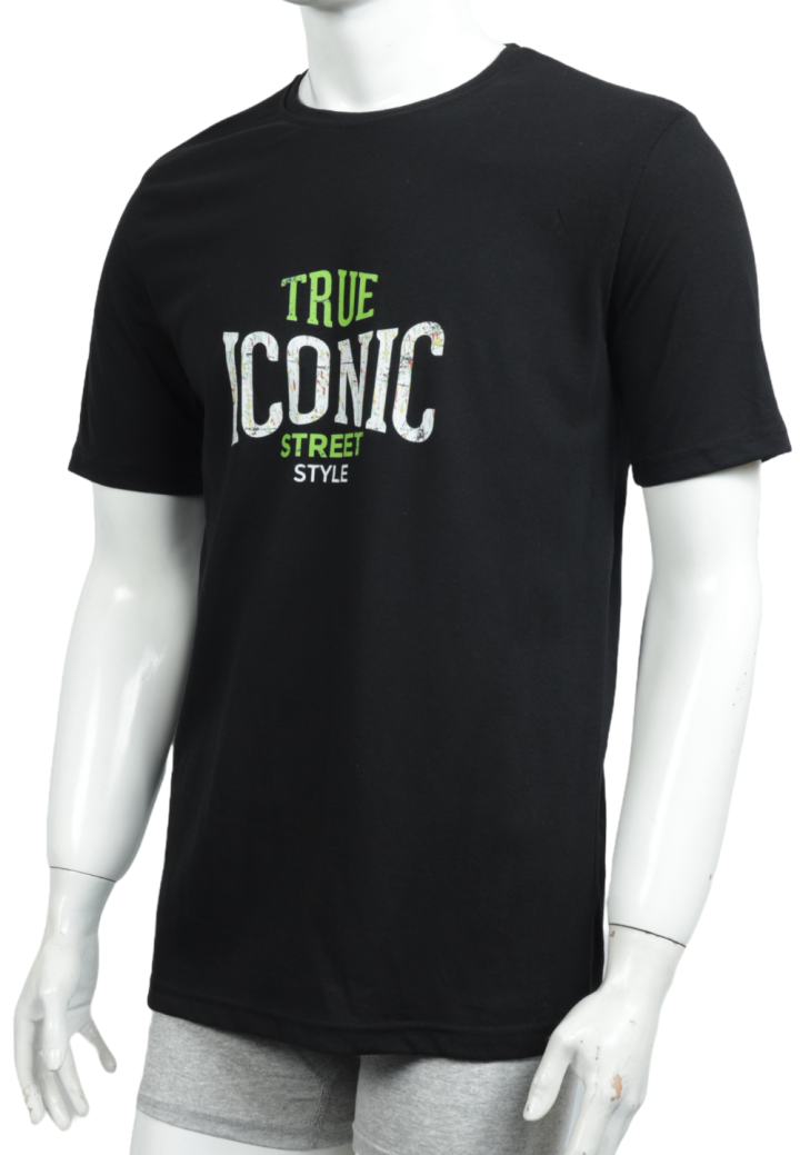 tricou-barbat true Iconic Negru
